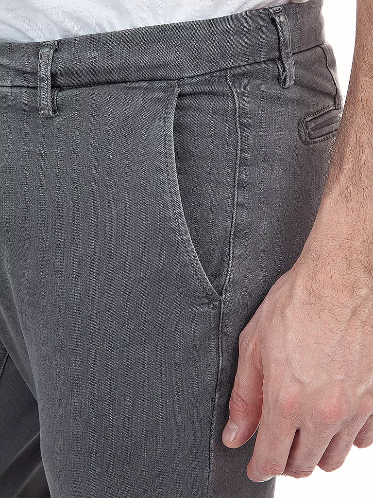 REPLAY | Chino Slim Fit " Zeumar " Hyperflex | grau