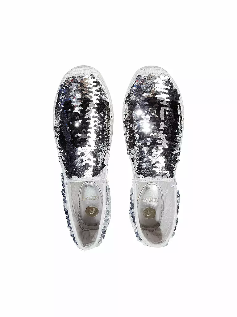 REPLAY | Espadrilles "Ellye" | silber
