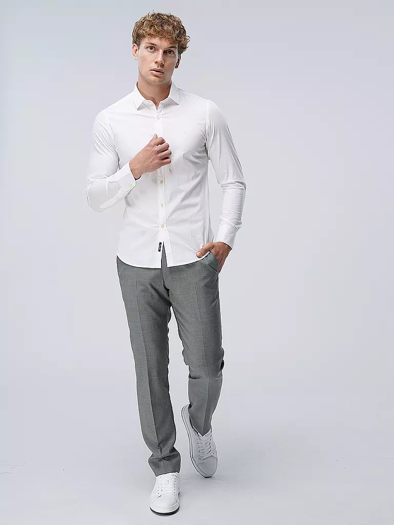 REPLAY | Hemd Slim Fit | schwarz