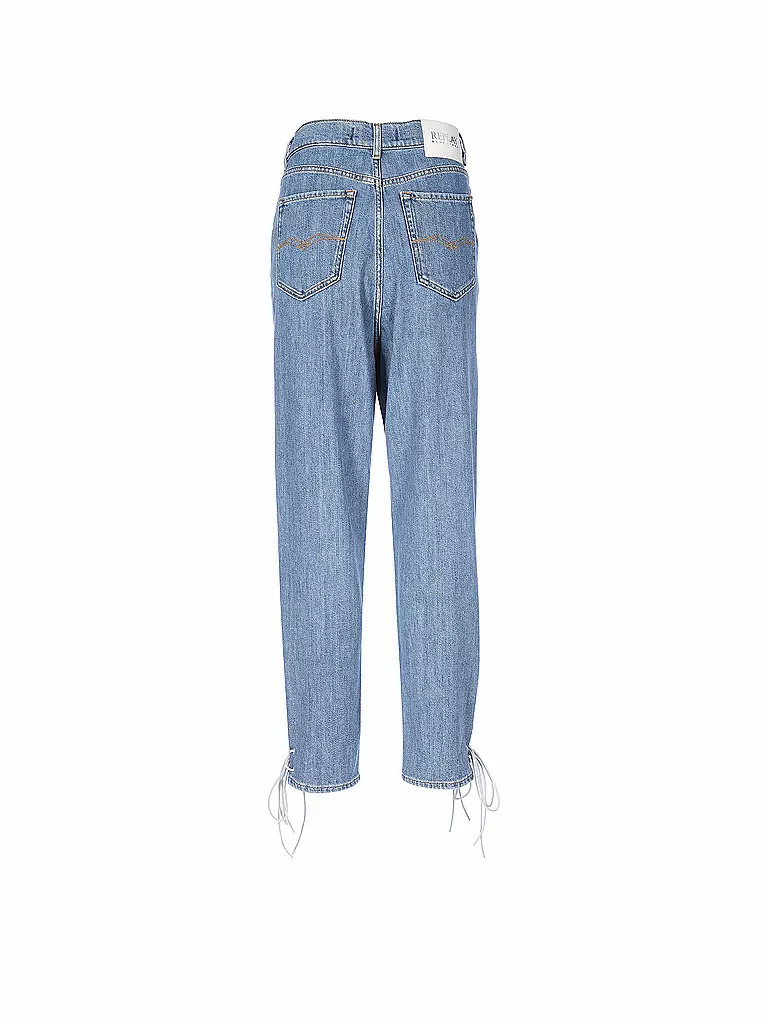 REPLAY | Highwaist Jeans Tapered Fit Talya | blau