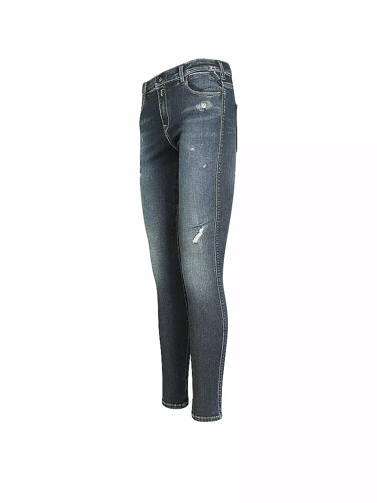 REPLAY | Higwaist Jeans Slim-Fit "Stella" Hyperflex  | blau