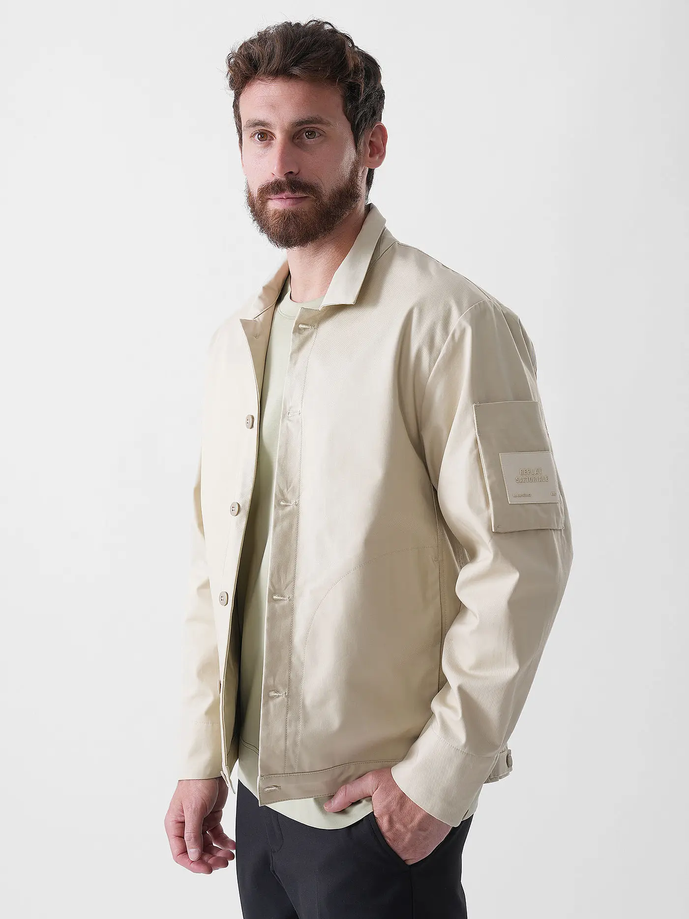 REPLAY | Jacke  | creme