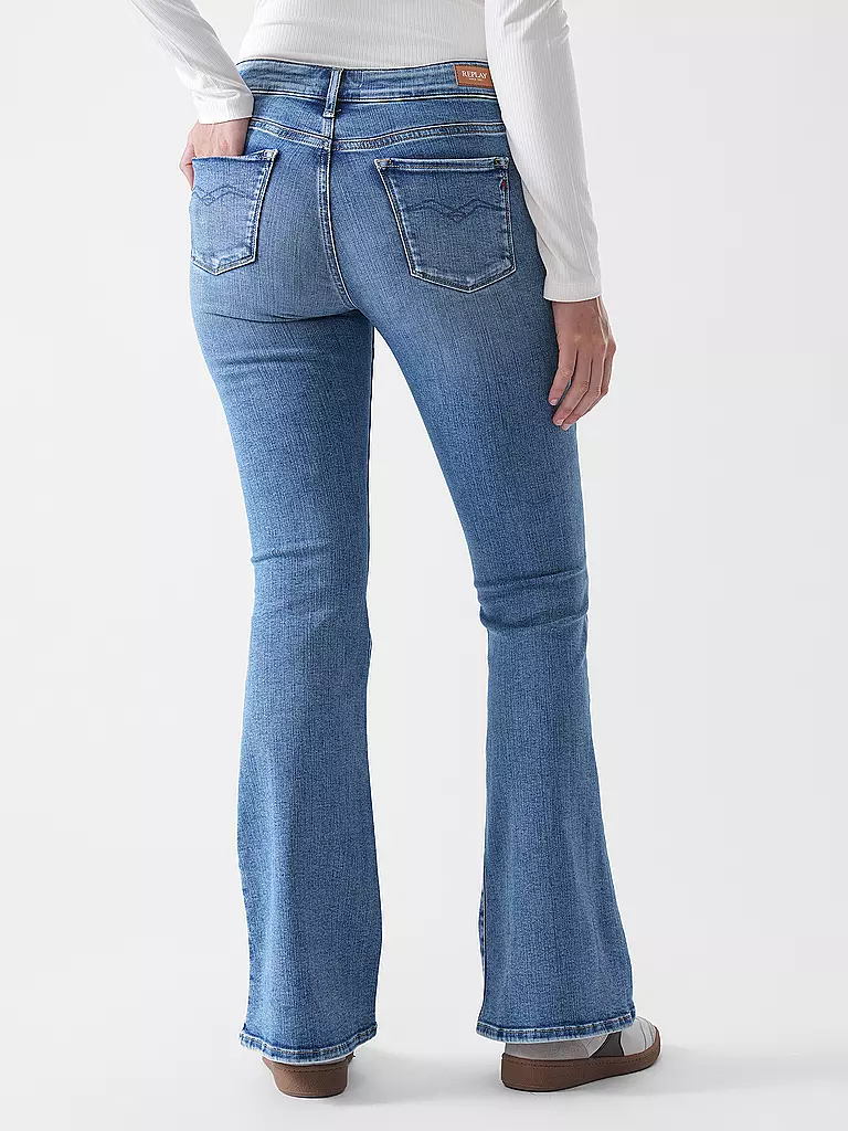 REPLAY | Jeans Bootcut JOELLA | blau