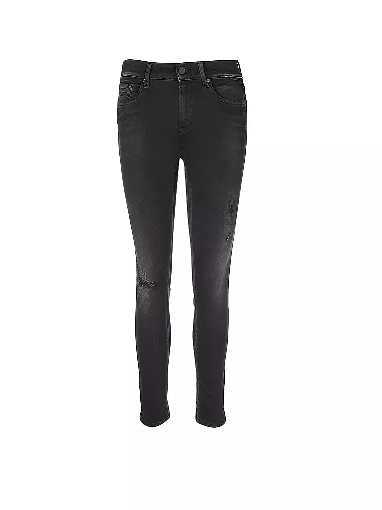 REPLAY | Jeans Skinny Fit Highwaist Luzien | schwarz