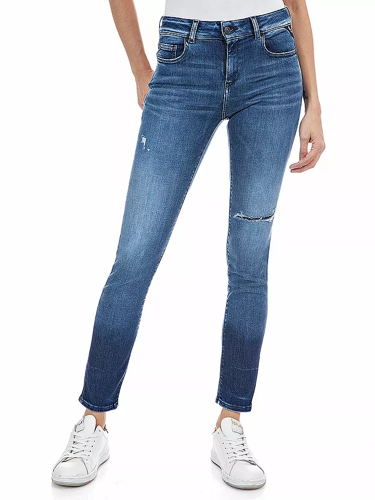 REPLAY | Jeans Slim Fit " Faaby " 7/8 | blau