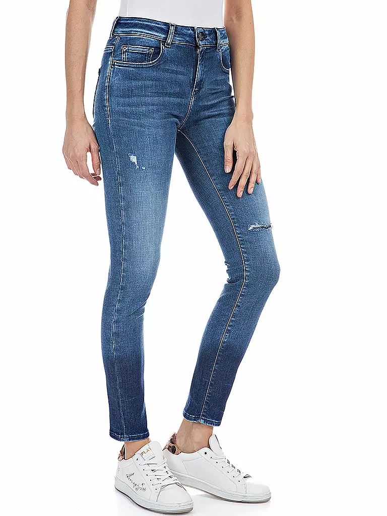 REPLAY | Jeans Slim Fit " Faaby " 7/8 | blau