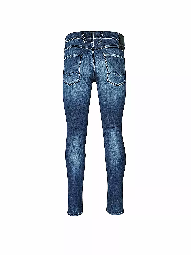 REPLAY | Jeans Slim Fit Ambass Hyperflex Re- Used  | blau