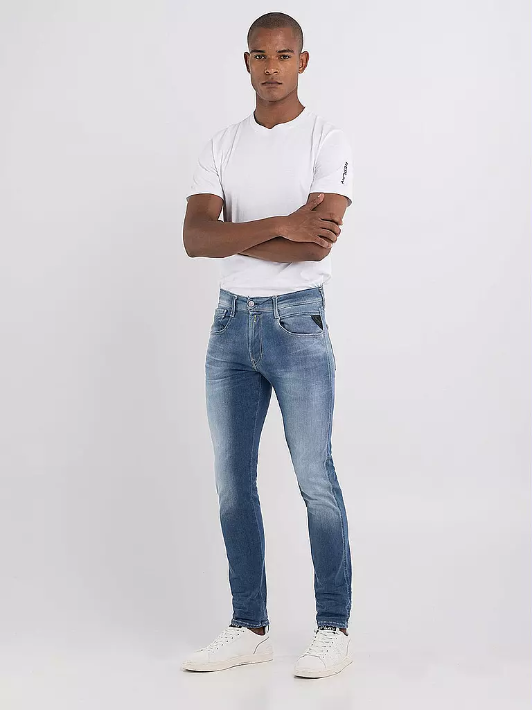 REPLAY | Jeans Slim Fit Ambass Hyperflex Reused | blau