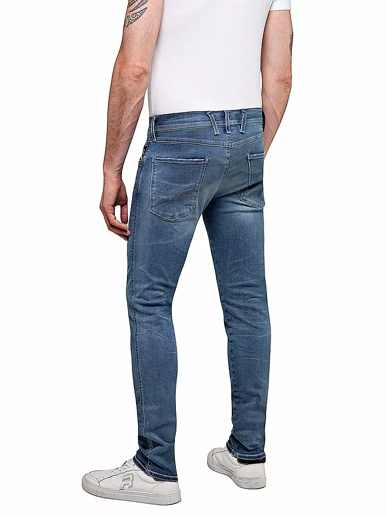 REPLAY | Jeans Slim Fit Anbass Hyperflex Bio | hellblau