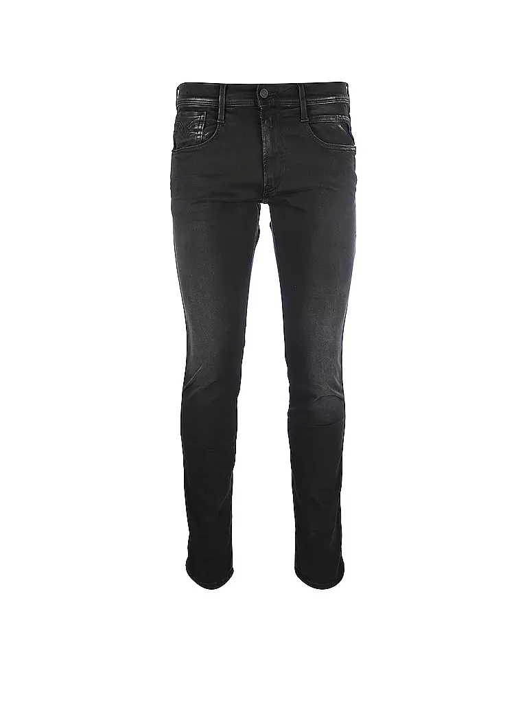 REPLAY | Jeans Slim Fit Anbass Hyperflex | schwarz