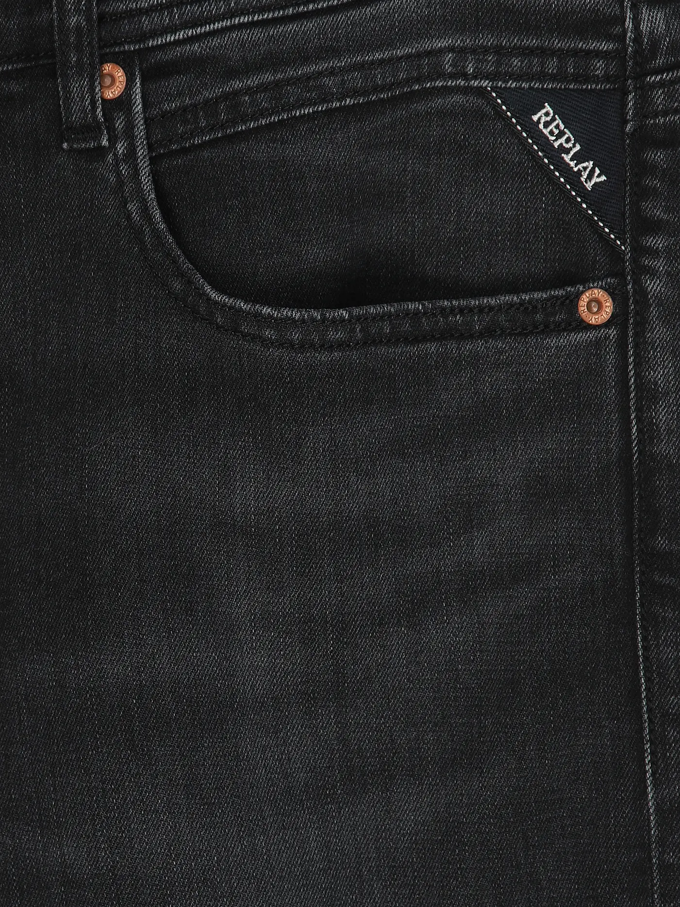 REPLAY | Jeans Slim Fit GROVER 573 | schwarz
