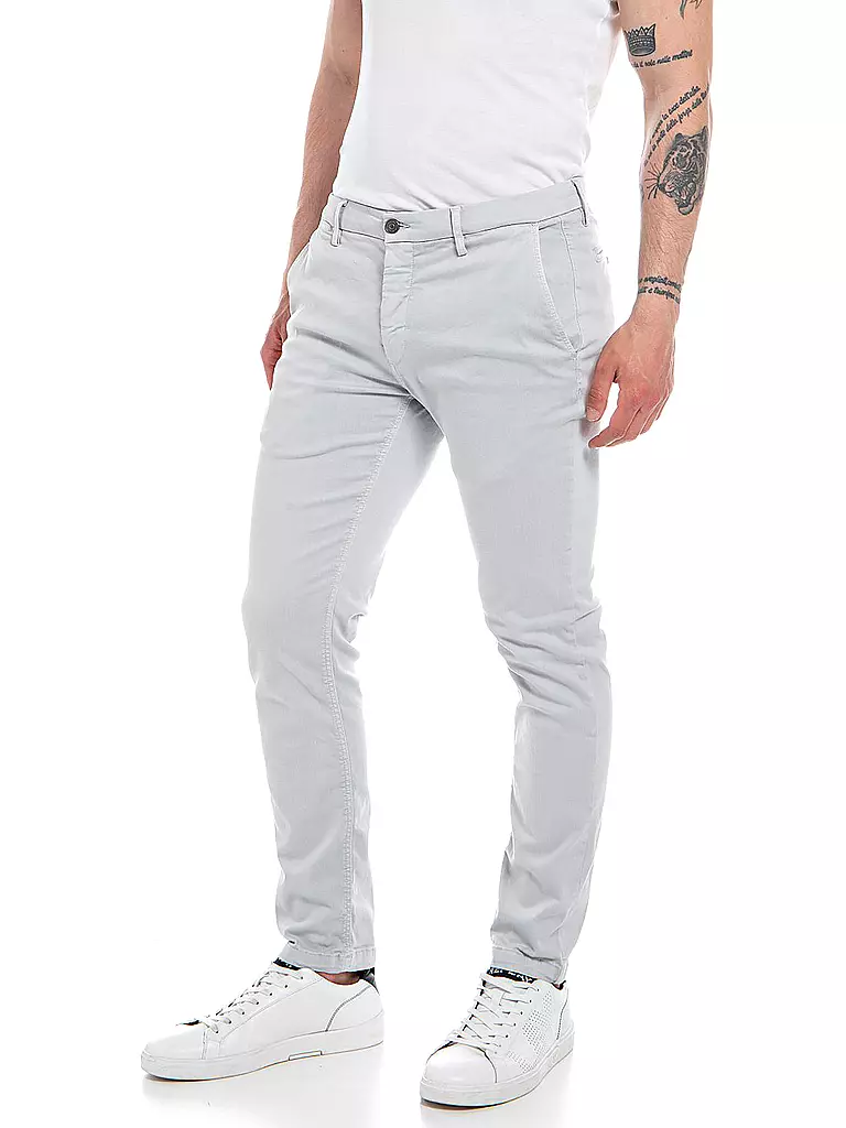 REPLAY | Jeans Slim Fit ZEUMAR - Hyperflex | hellgrau