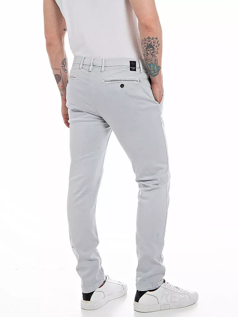 REPLAY | Jeans Slim Fit ZEUMAR - Hyperflex | hellgrau