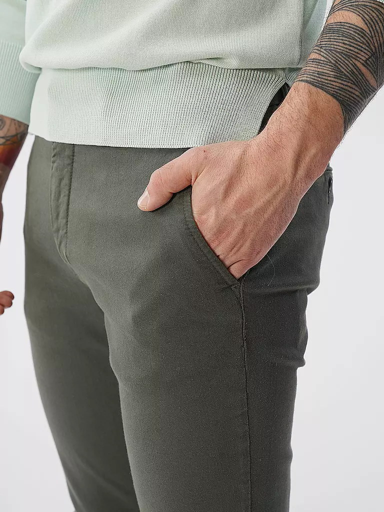 REPLAY | Jeans Slim Fit ZEUMAR - Hyperflex | dunkelgrün