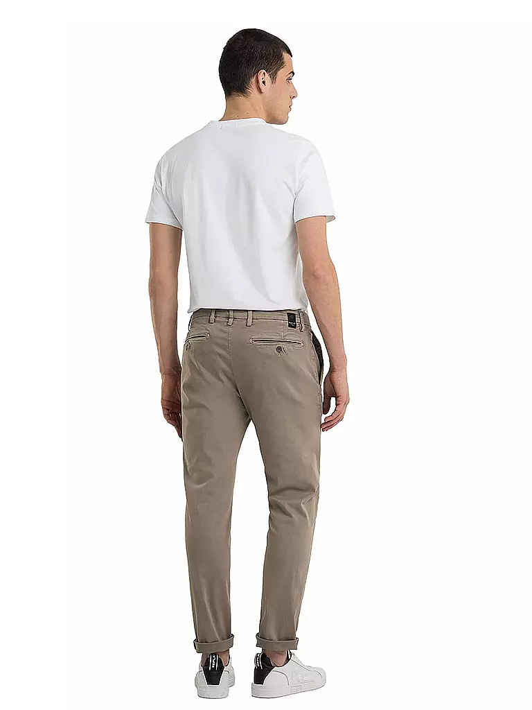 REPLAY | Jeans Slim Fit ZEUMAR - Hyperflex | dunkelgrün