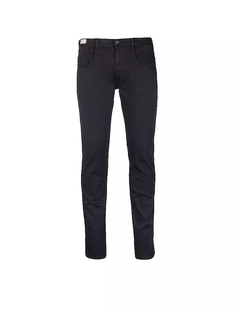 REPLAY | Jeans Slim-Fit "Anbass" Hyperflex | schwarz