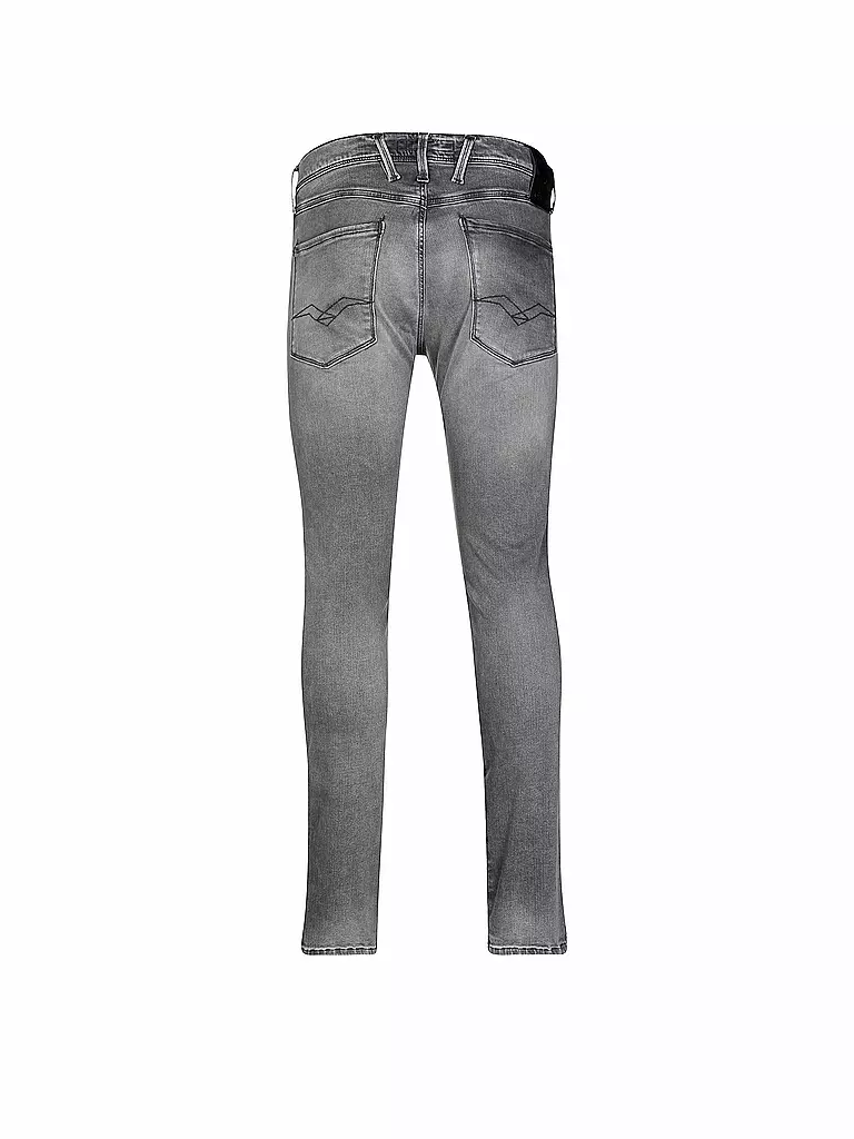 REPLAY | Jeans Slim-Fit "Anbass - Hyperflex" | grau