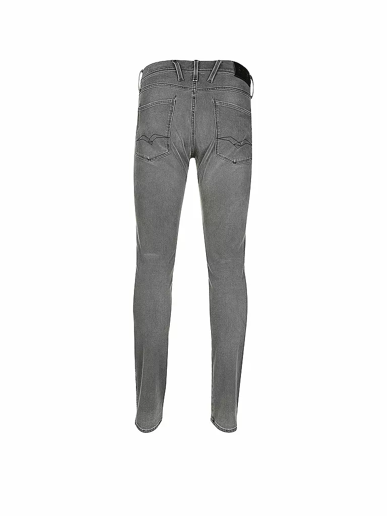 REPLAY | Jeans Slim-Fit "Anbass - Hyperflex Plus" | grau