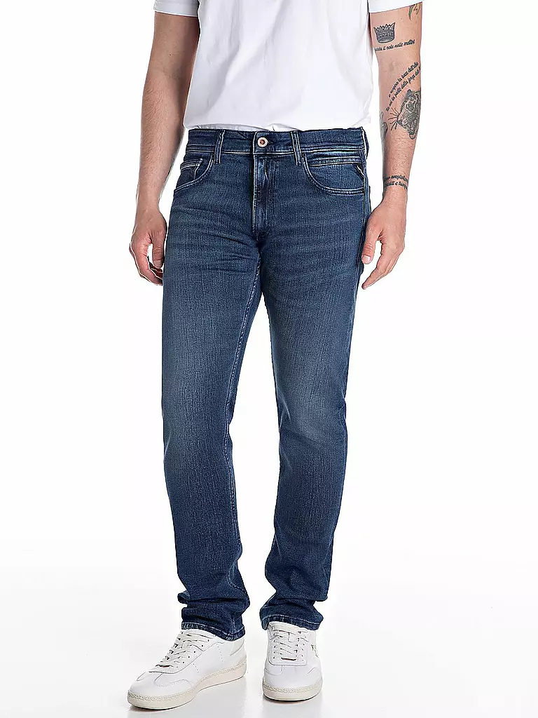 REPLAY | Jeans Straight Fit GROVER | blau