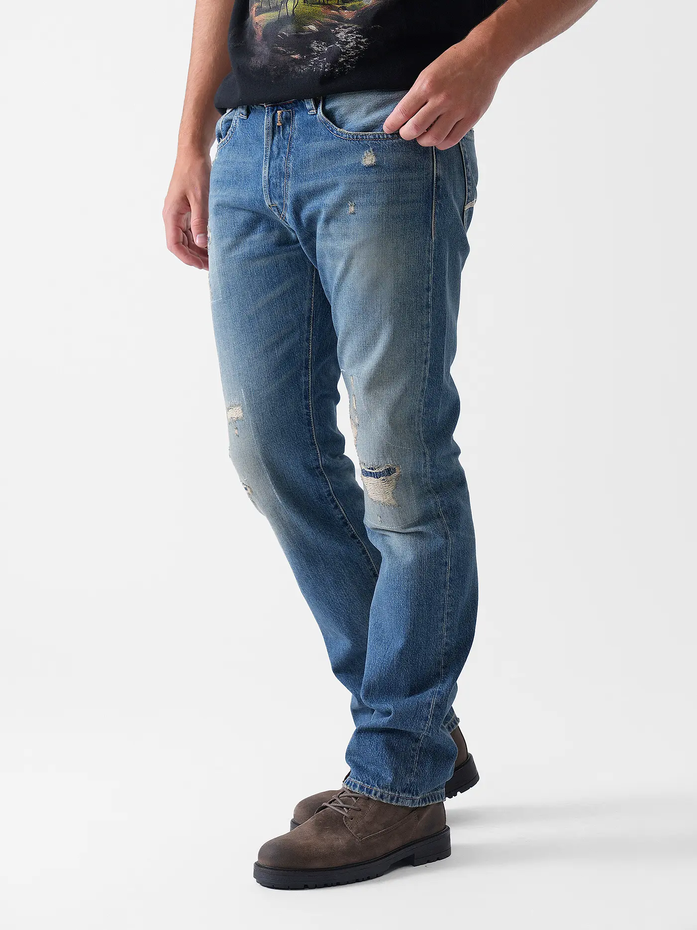 REPLAY | Jeans Tapered Fit  | blau