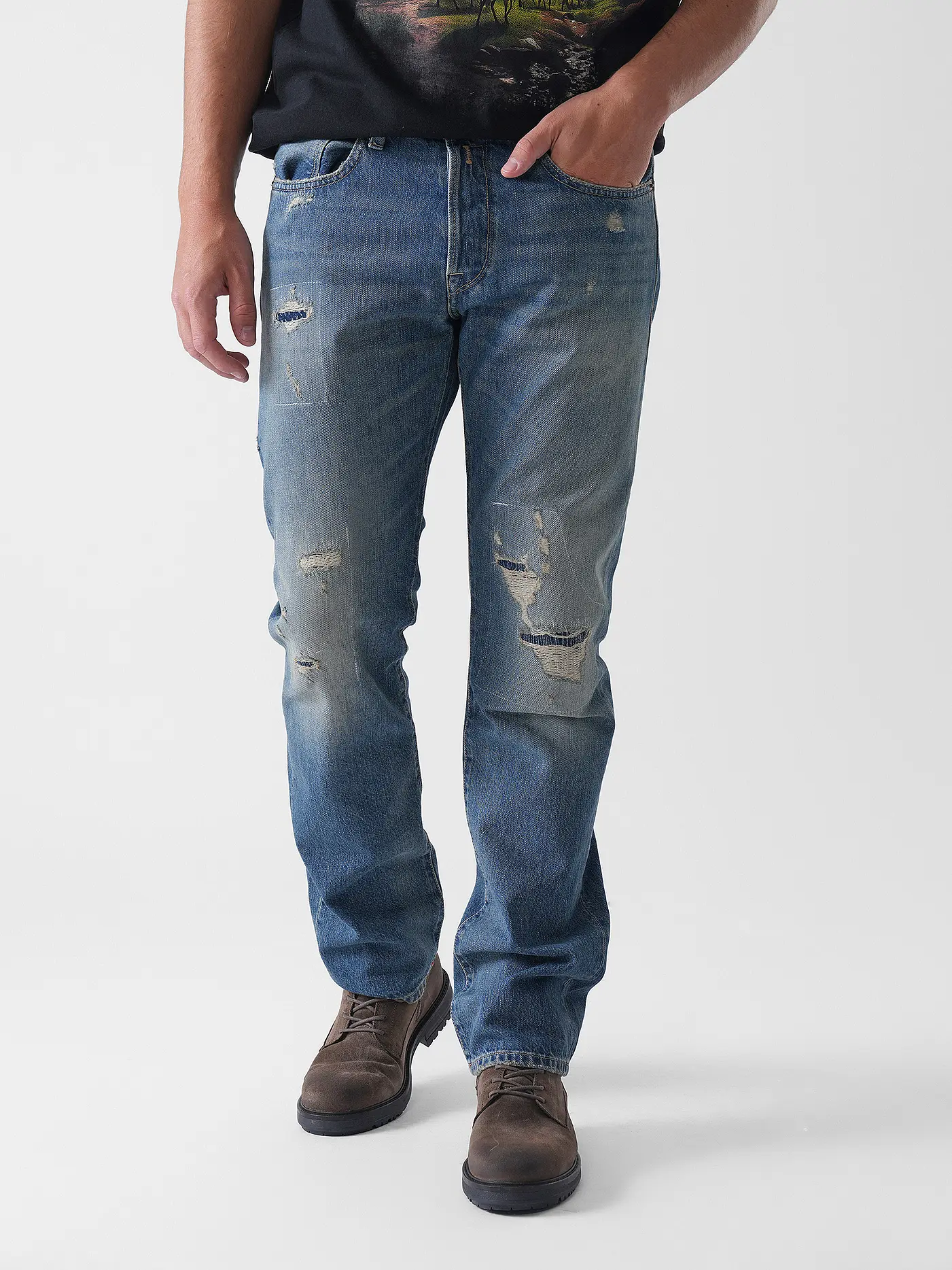 REPLAY | Jeans Tapered Fit  | blau