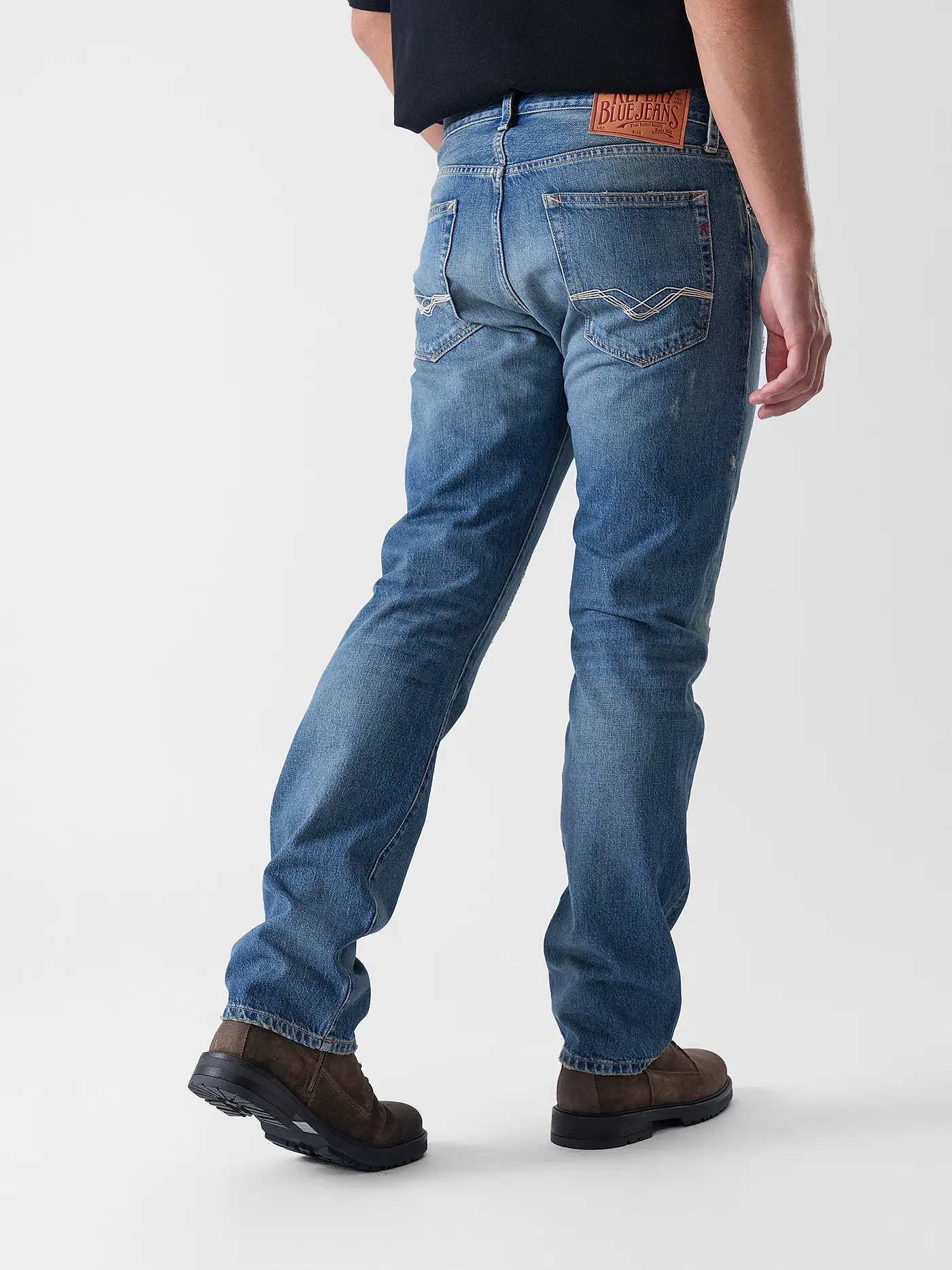 REPLAY | Jeans Tapered Fit  | blau