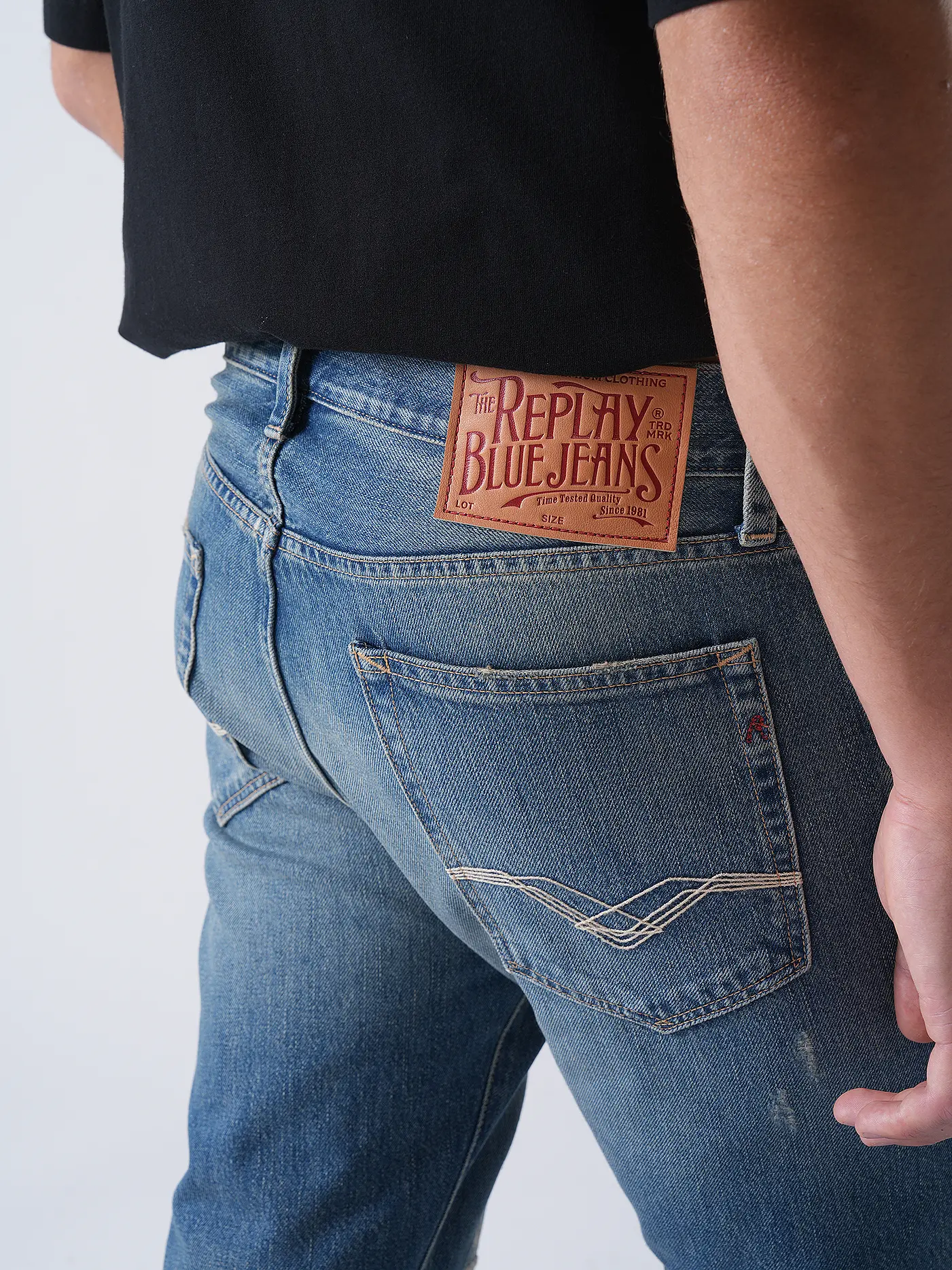REPLAY | Jeans Tapered Fit  | blau