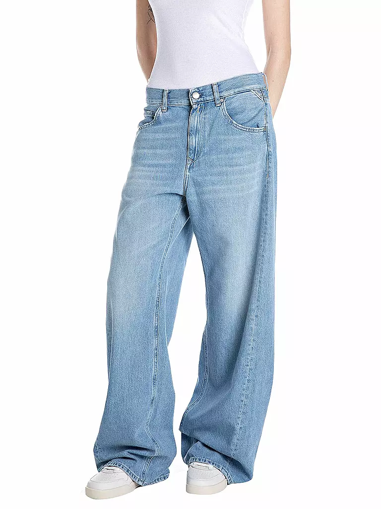 REPLAY | Jeans Wide Leg  | blau
