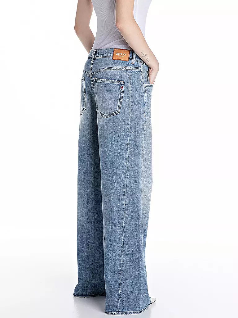 REPLAY | Jeans Wide Leg NARJA | blau