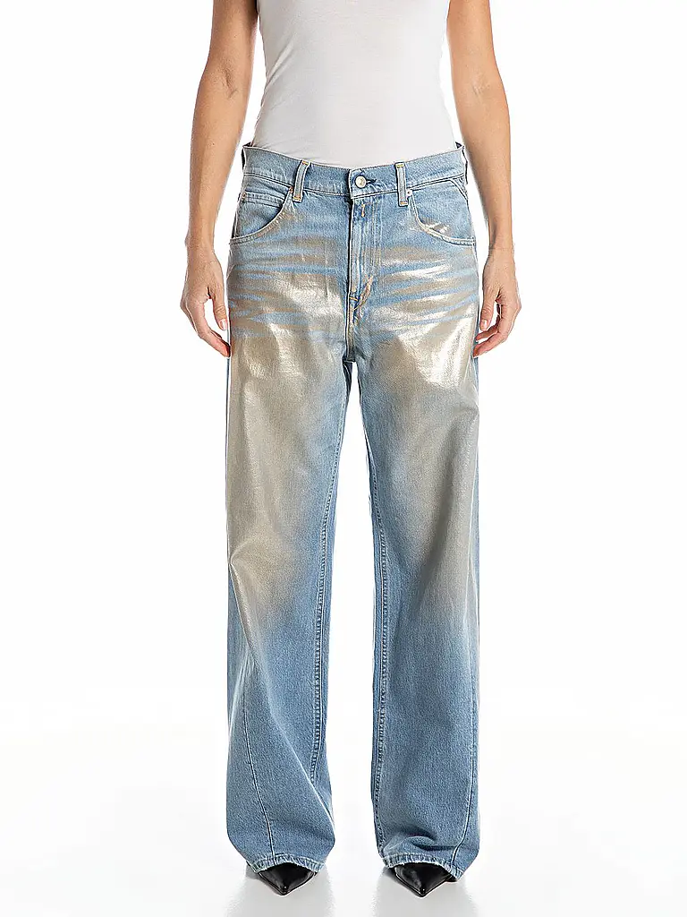 REPLAY | Jeans Wide Leg NARJA | Hellblau