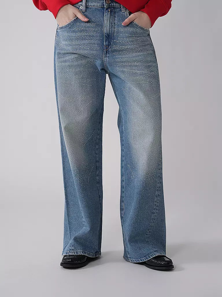 REPLAY | Jeans Wide Leg NARJA | blau