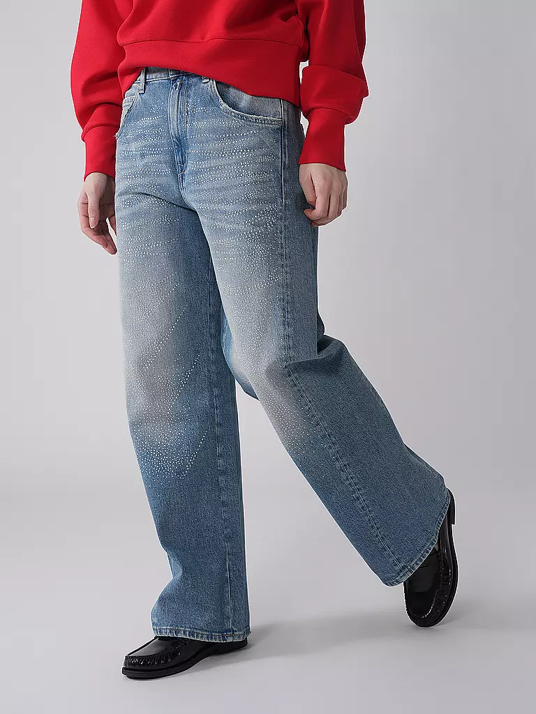 REPLAY | Jeans Wide Leg NARJA | blau