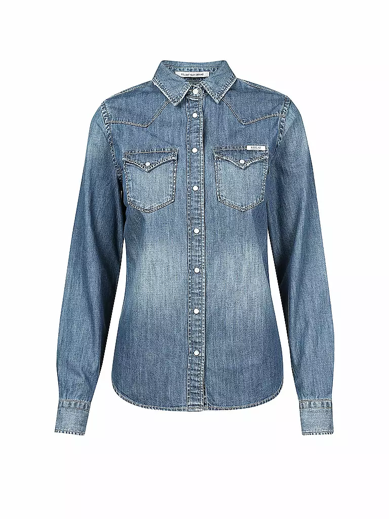 REPLAY | Jeansbluse  | 