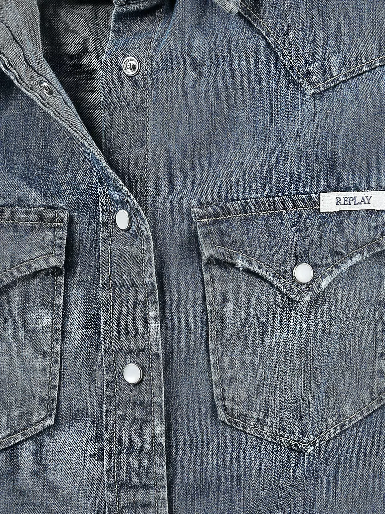REPLAY | Jeansbluse  | 