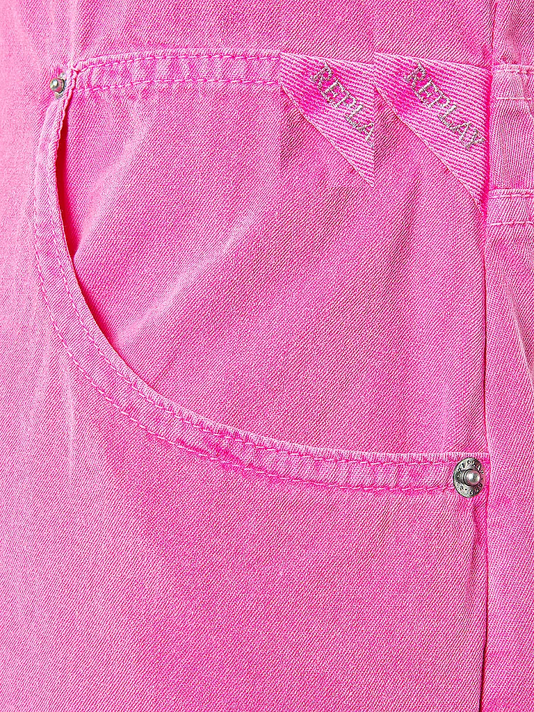 REPLAY | Jeansblusenkleid  | pink