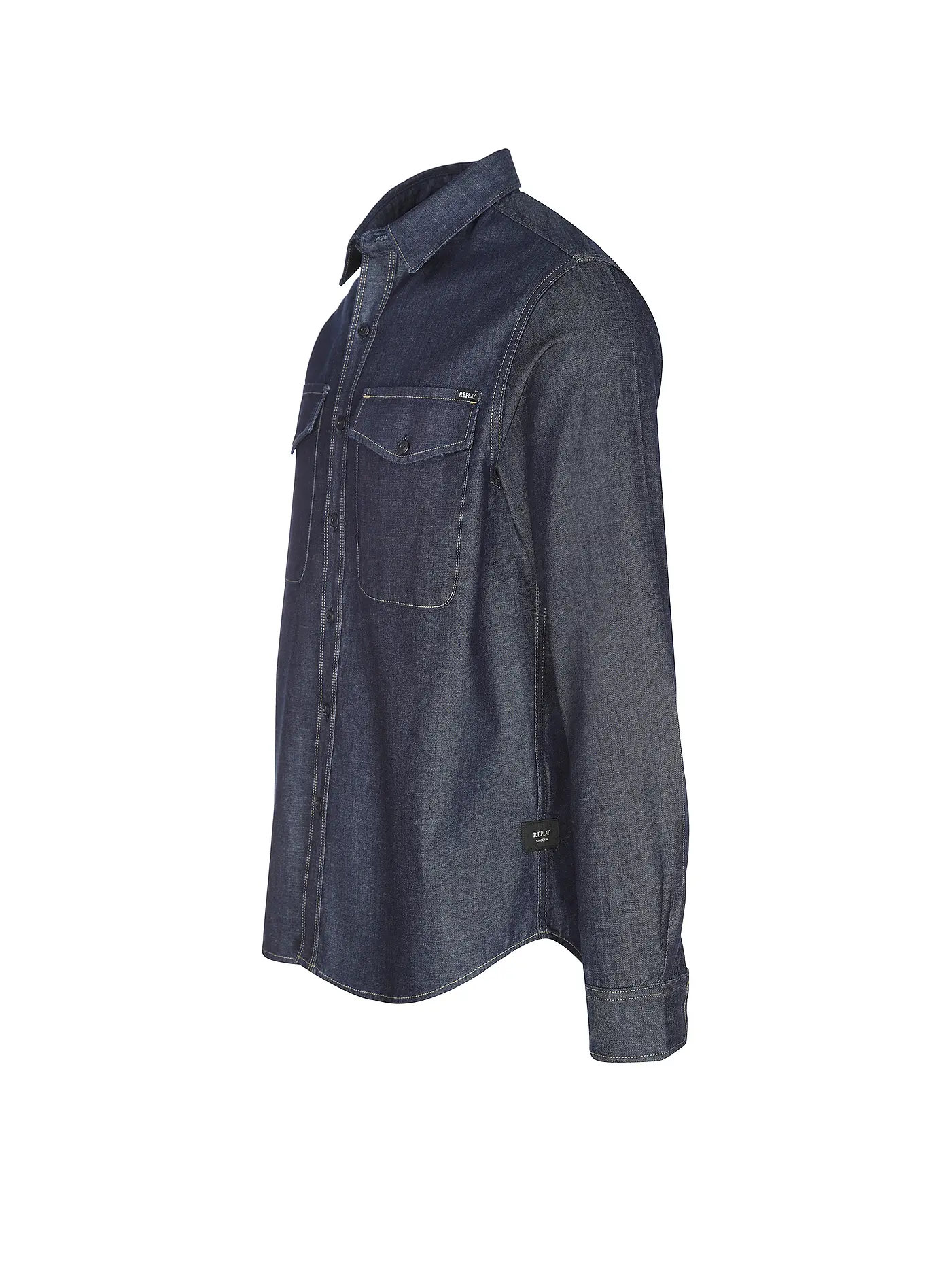 REPLAY | Jeanshemd  | blau