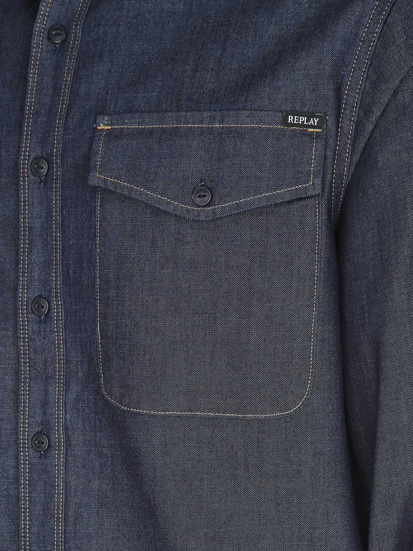 REPLAY | Jeanshemd  | blau