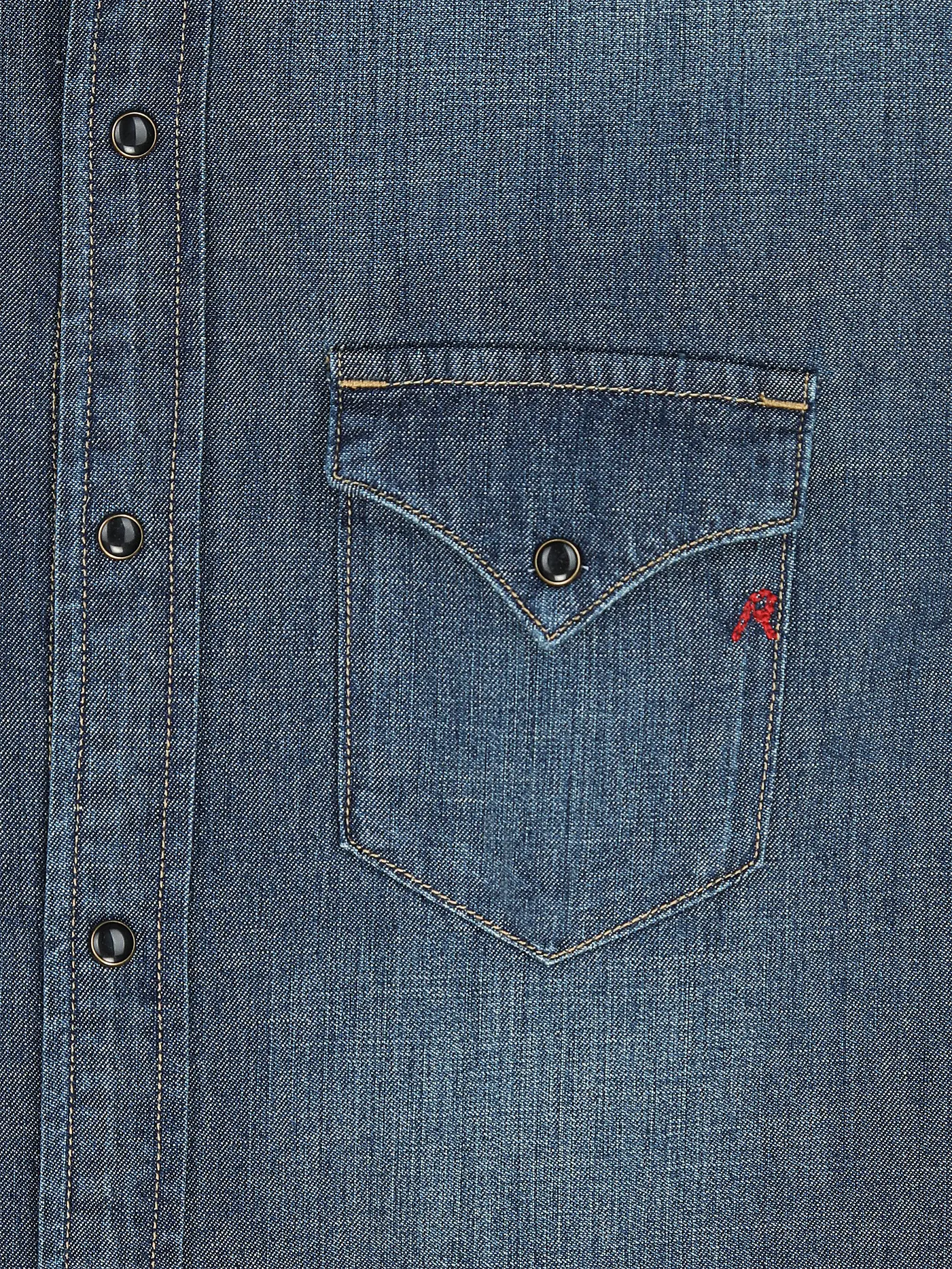 REPLAY | Jeanshemd  | blau