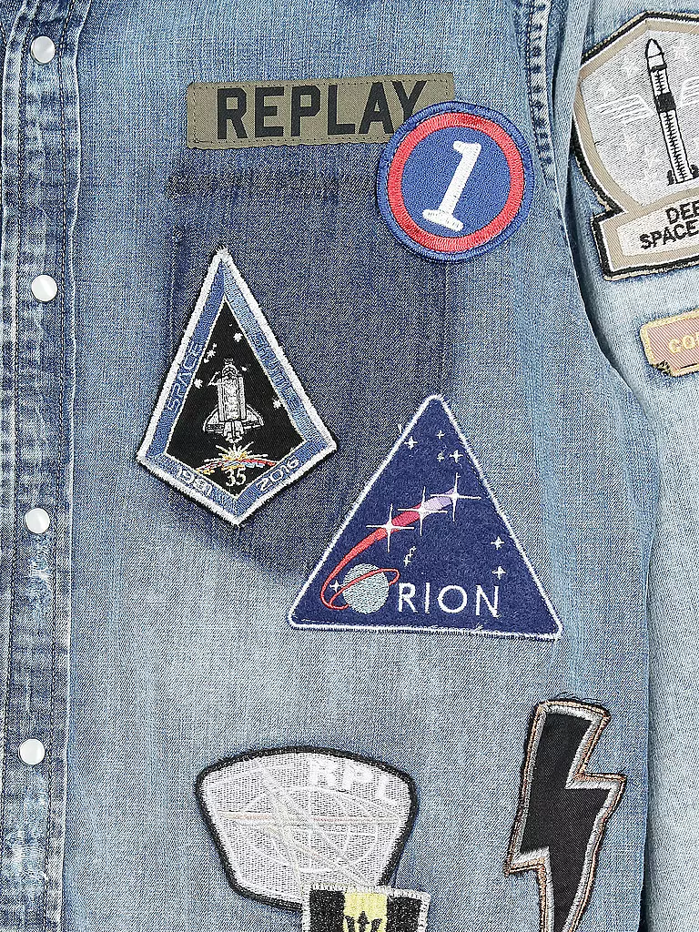 REPLAY | Jeanshemd Regular-Fit | 
