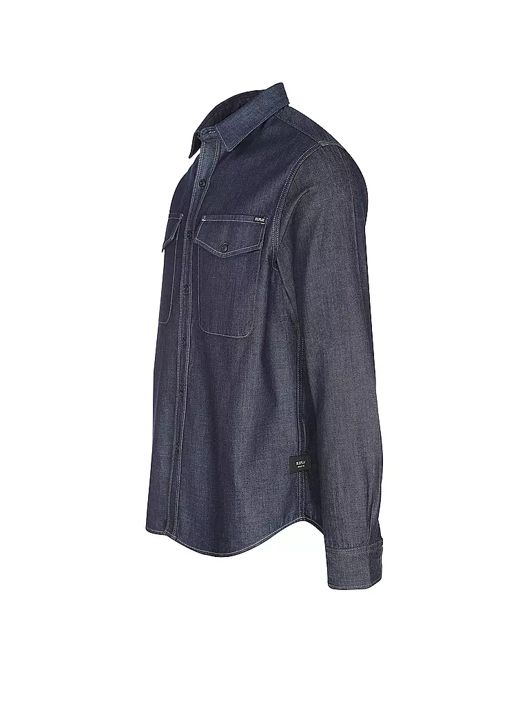 REPLAY | Jeanshemd | blau