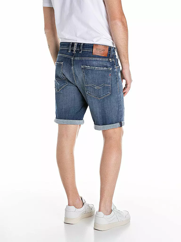 REPLAY | Jeansshorts  | blau