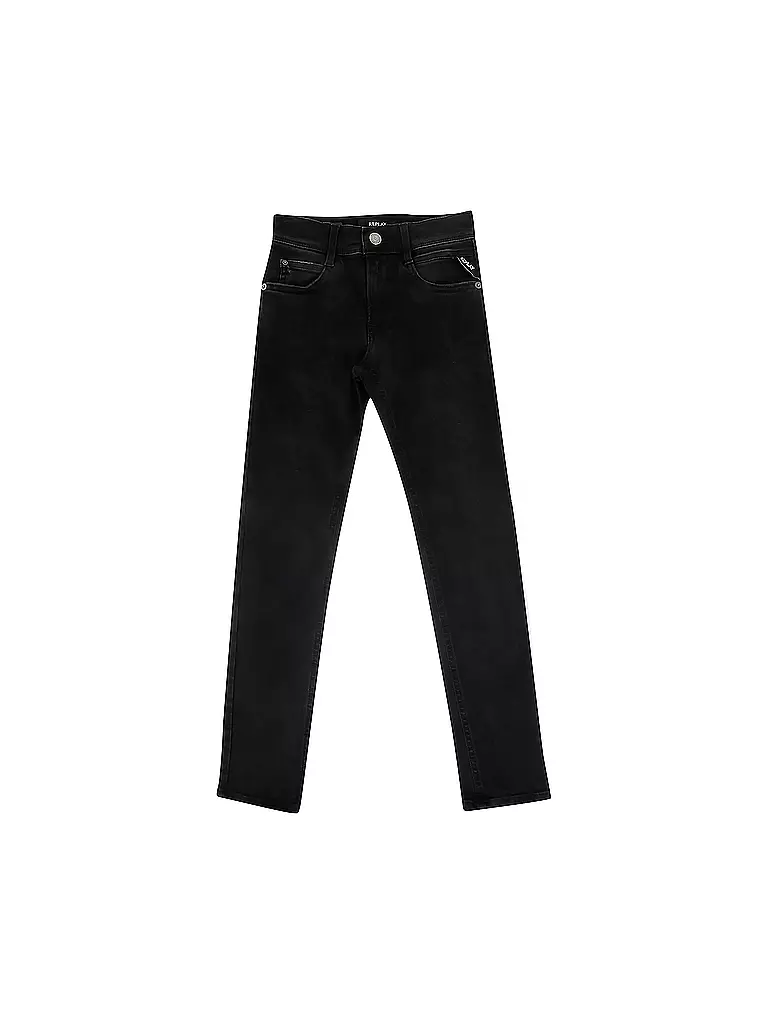 REPLAY | Jungen Jeans Super Slim Fit "Hyperflex Clouds" | schwarz