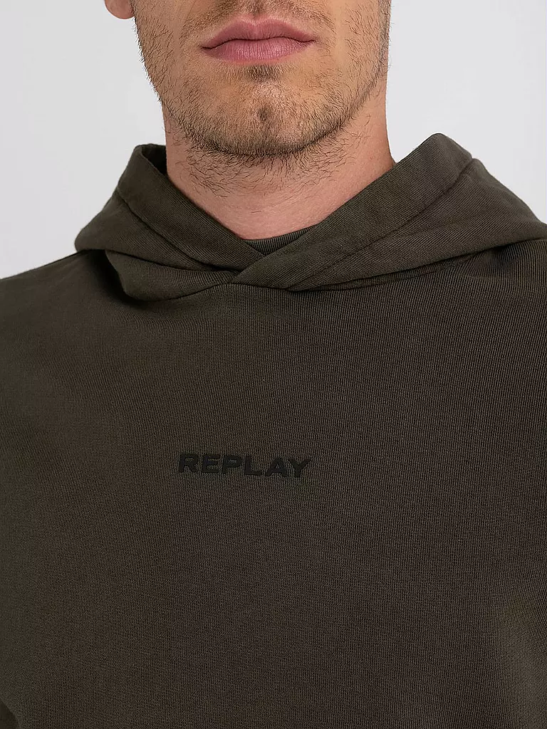 REPLAY | Kapuzensweater - Hoodie | dunkelgrün