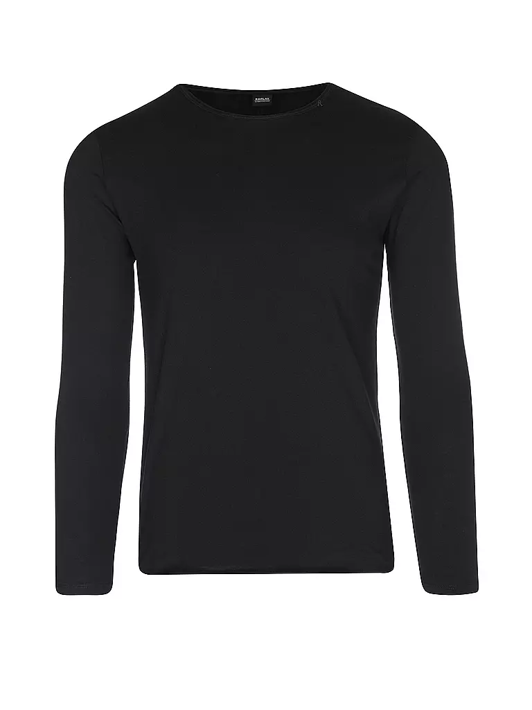 REPLAY | Langarmshirt | schwarz