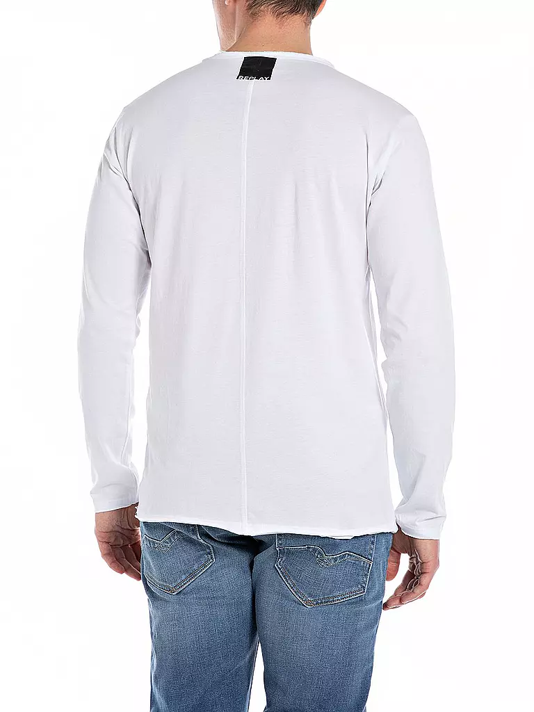 REPLAY | Langarmshirt | blau
