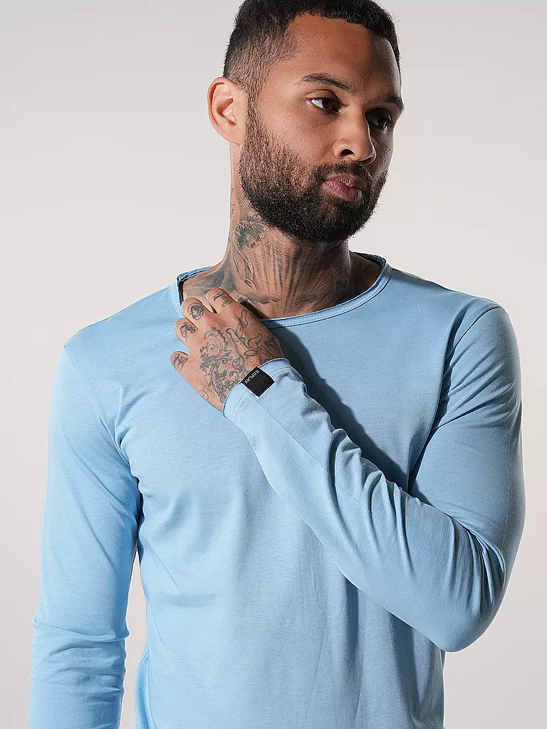 REPLAY | Langarmshirt | hellblau