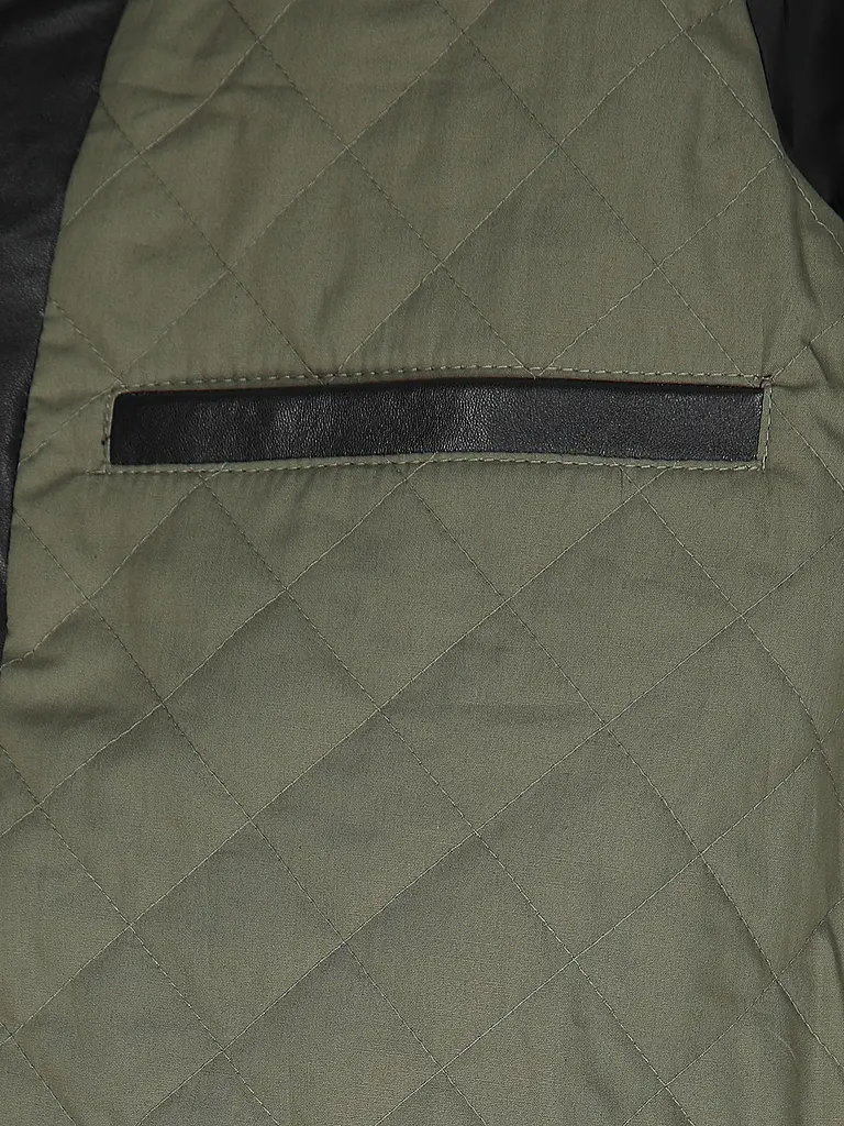 REPLAY | Lederjacke | schwarz