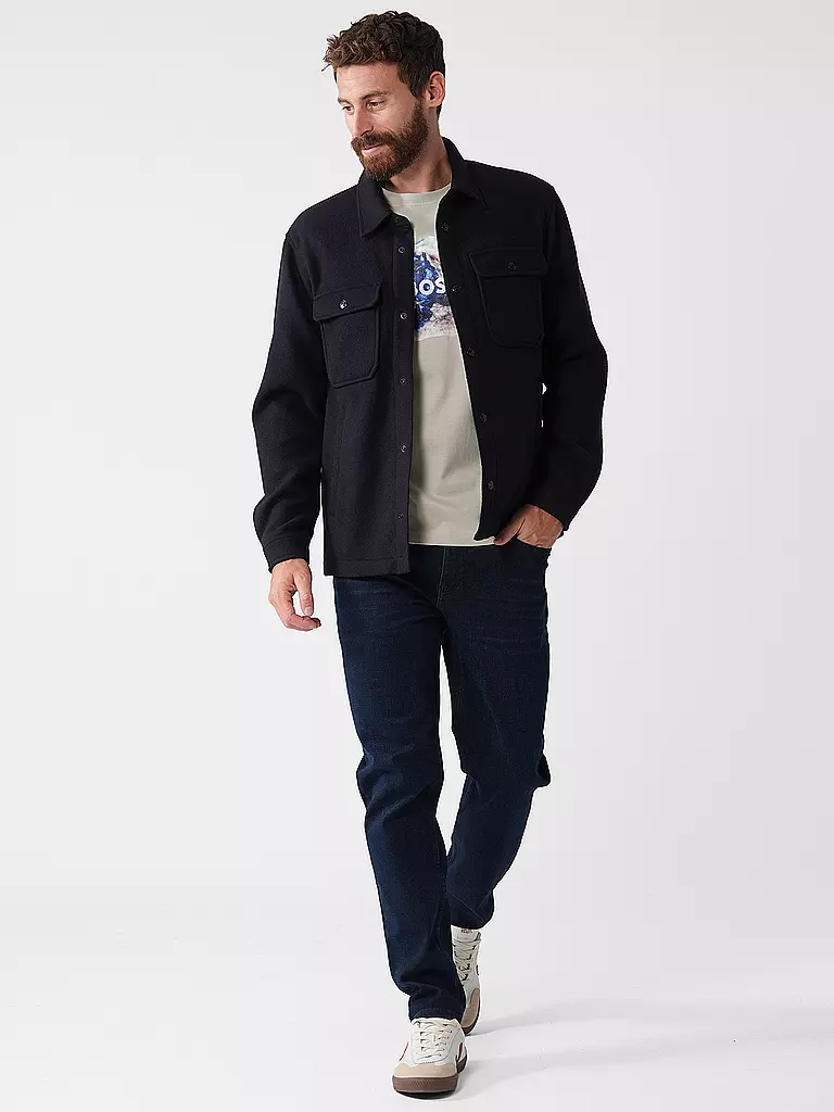 REPLAY | Overshirt  | blau