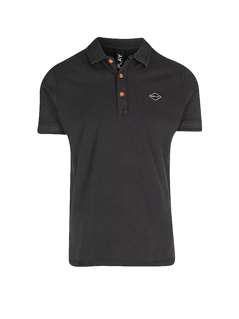 REPLAY | Poloshirt  | schwarz