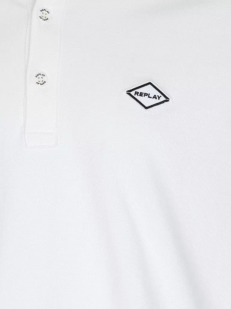 REPLAY | Poloshirt  | weiss